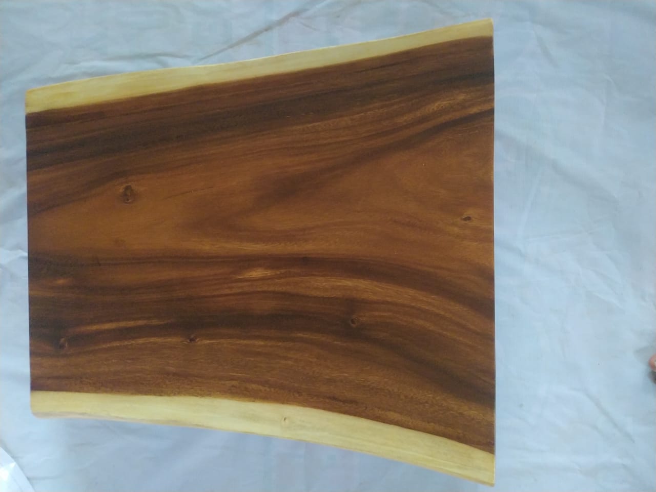 Suar Wood Countertop | 0001-747168 | 39.5″ Live Edge Solid Wood Slab