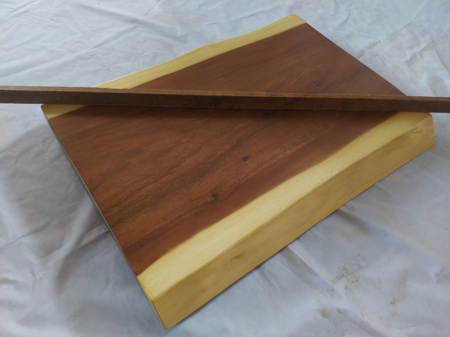 Suar Wood Countertop | 0018-525252 | 31.5″ Live Edge Solid Wood Slab