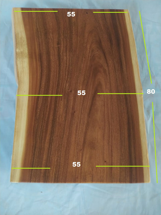 Suar Wood Countertop | 0004-555557 | 31.5″ Live Edge Solid Wood Slab