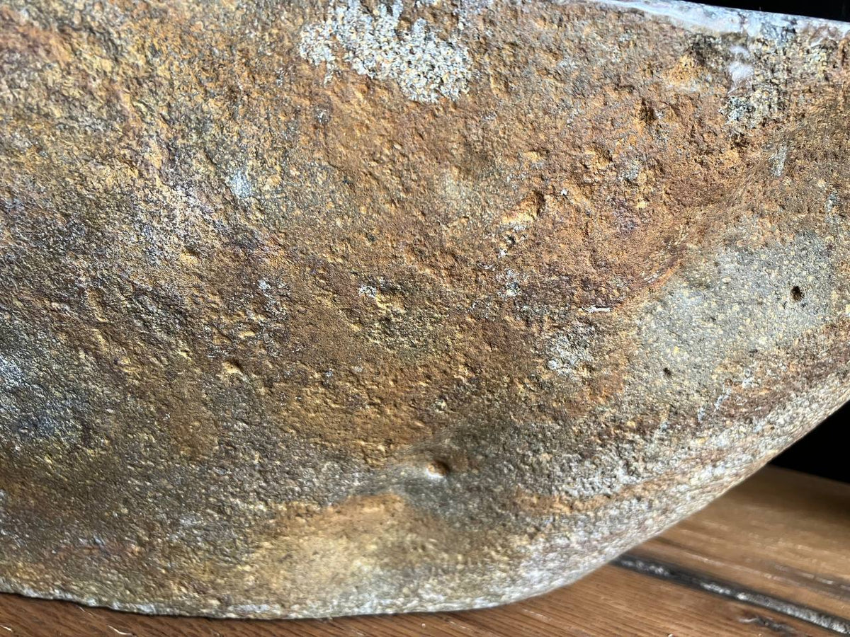 Large Dark Gray River Stone Vessel Sink – RSS-058