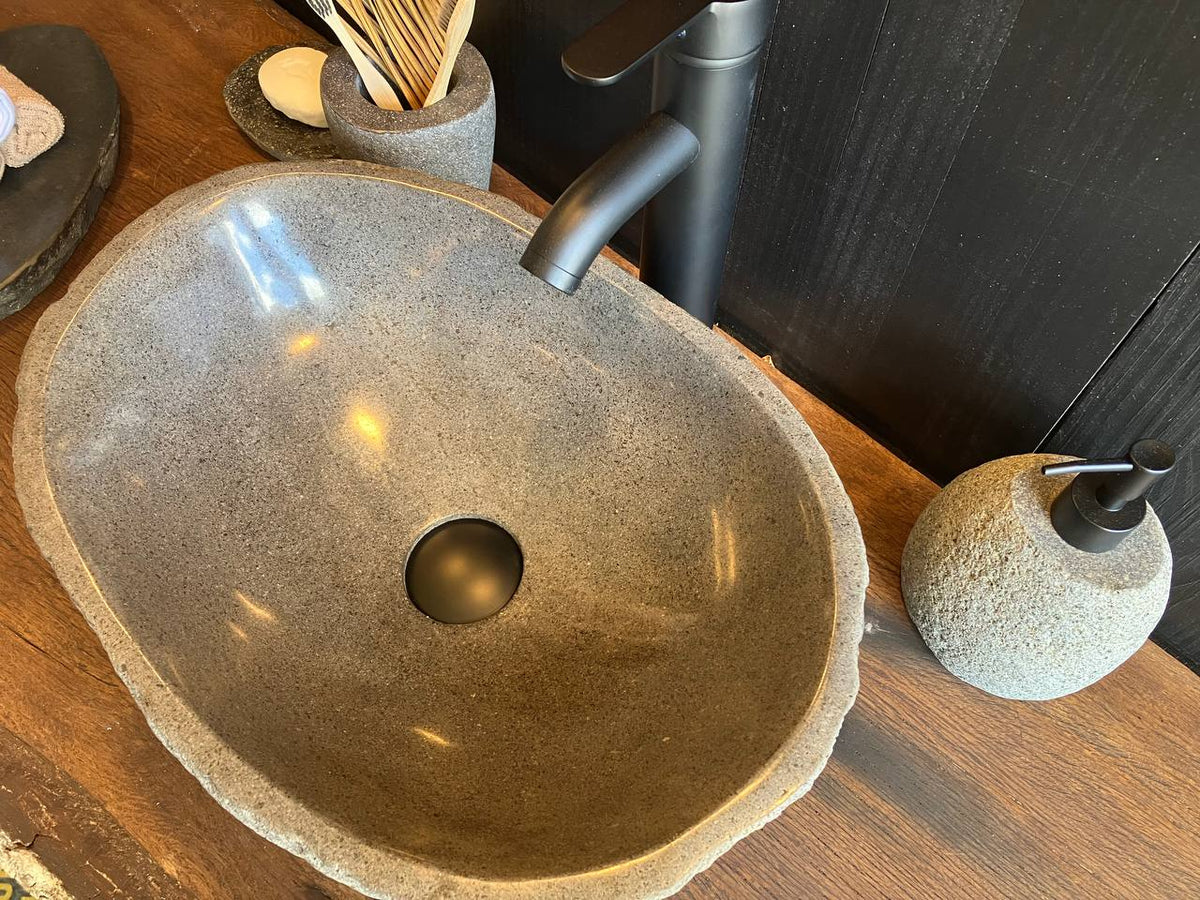 River Stone Vessel Sink RSC-090