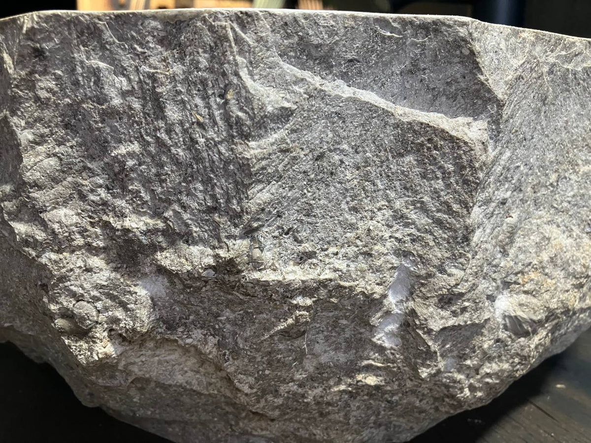 Gray Marble Vessel Sink GMS-114