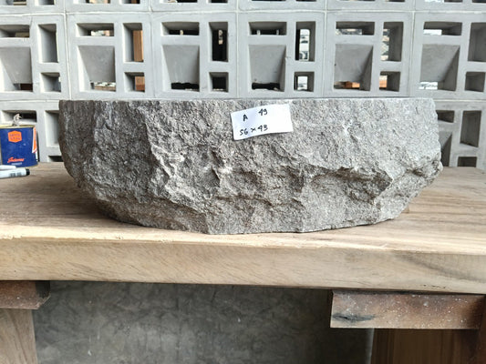 Marble Stone Sink | A49-5643 | 22″×17″ Organic Brown Marble Polished