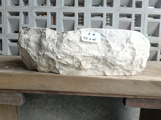 Marble Stone Sink | A14-5345 | 21″×18″ Organic Cream Marble Polished