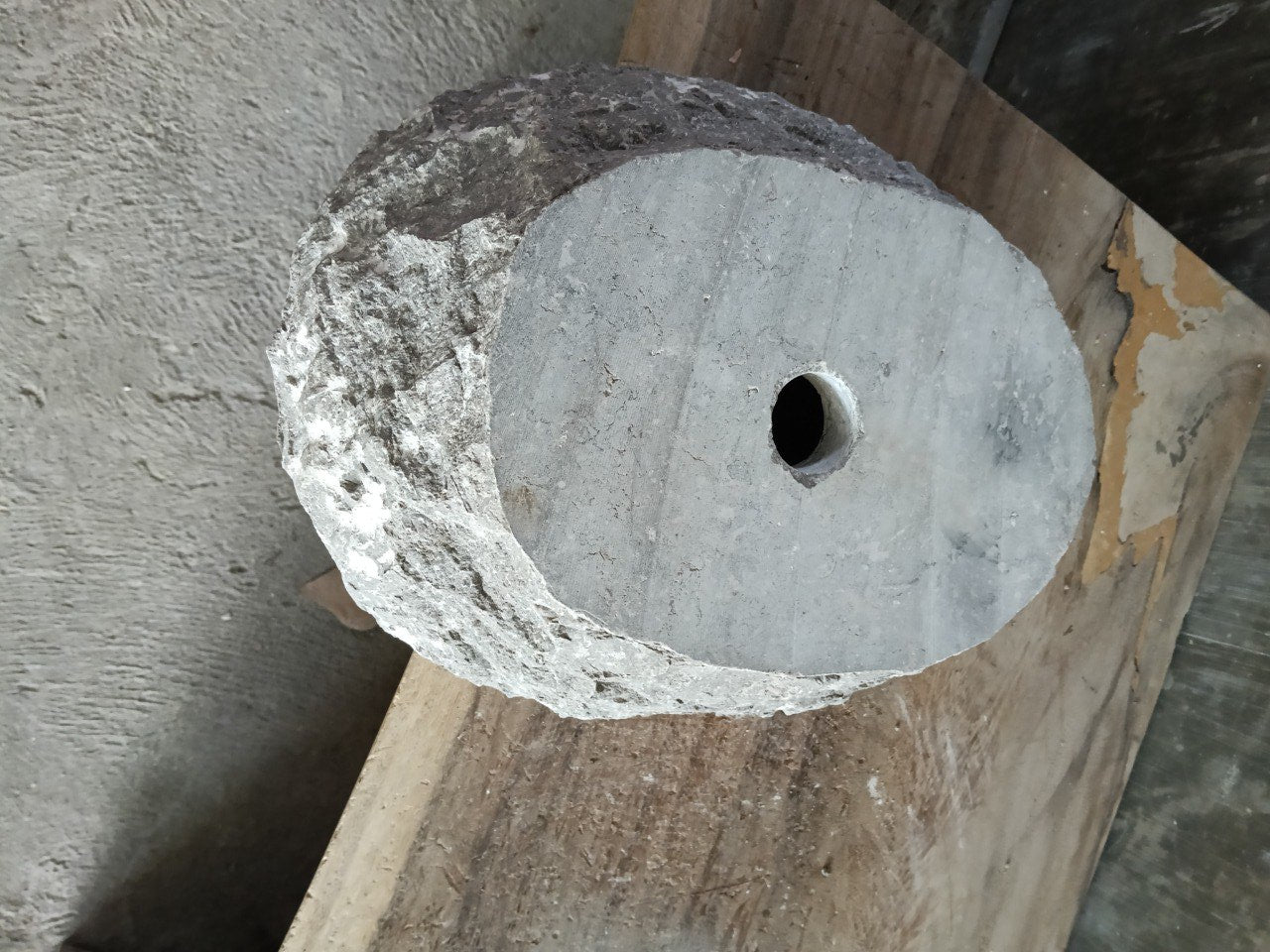 Marble Stone Sink | A179-4232 | 16.5″×12.5″ Organic Brown Marble Polished