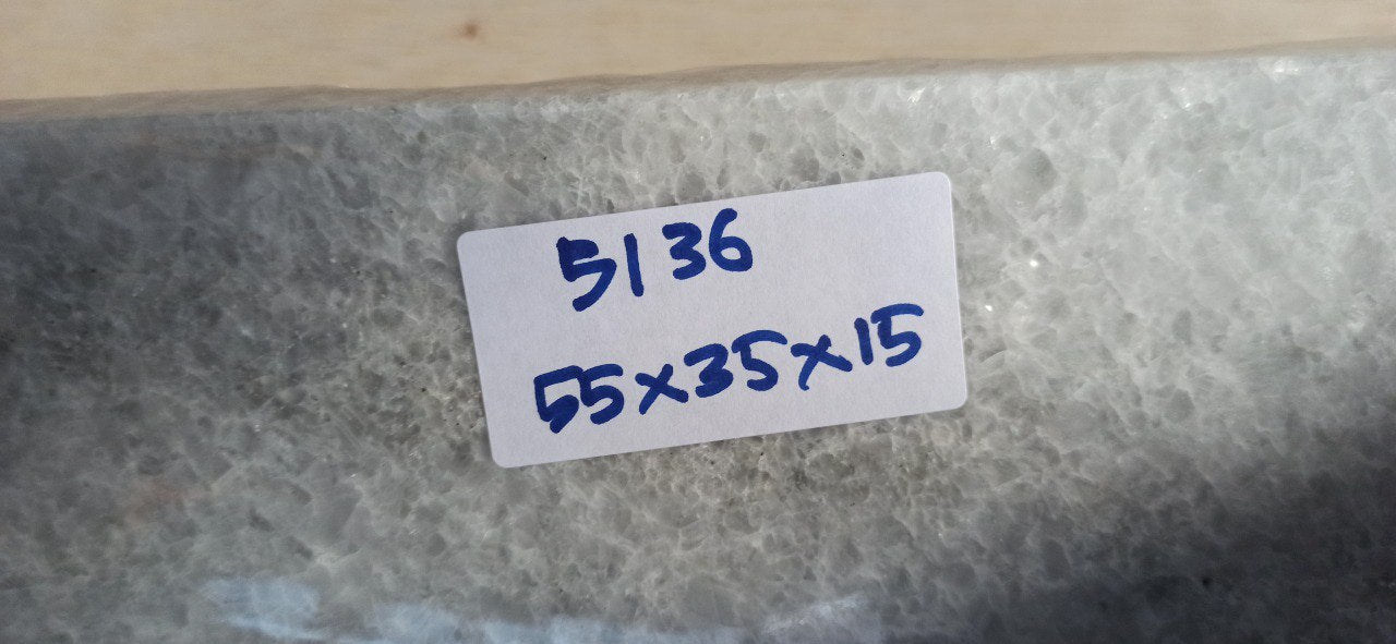 Onyx Stone Sink | 5136-553515 | 21.5″×14″ Organic Gray Onyx Polished