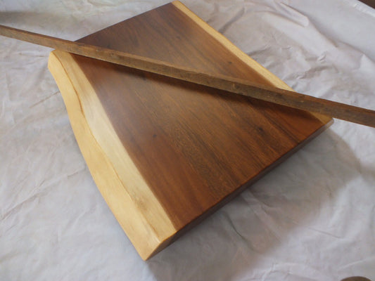 Suar Wood Countertop | 0009-545555 | 31.5″ Live Edge Solid Wood Slab