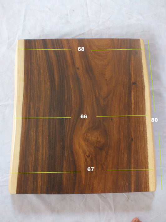 Suar Wood Countertop | 0020-676668 | 31.5″ Live Edge Solid Wood Slab