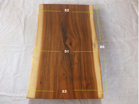 Suar Wood Countertop | 0030-535152 | 31.5″ Live Edge Solid Wood Slab