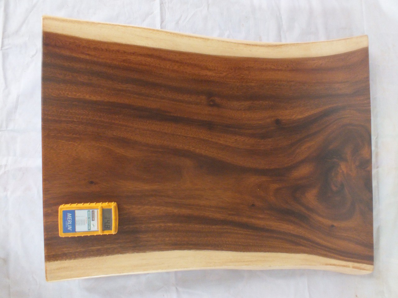 Suar Wood Countertop | 0002-606275 | 31.5″ Live Edge Solid Wood Slab