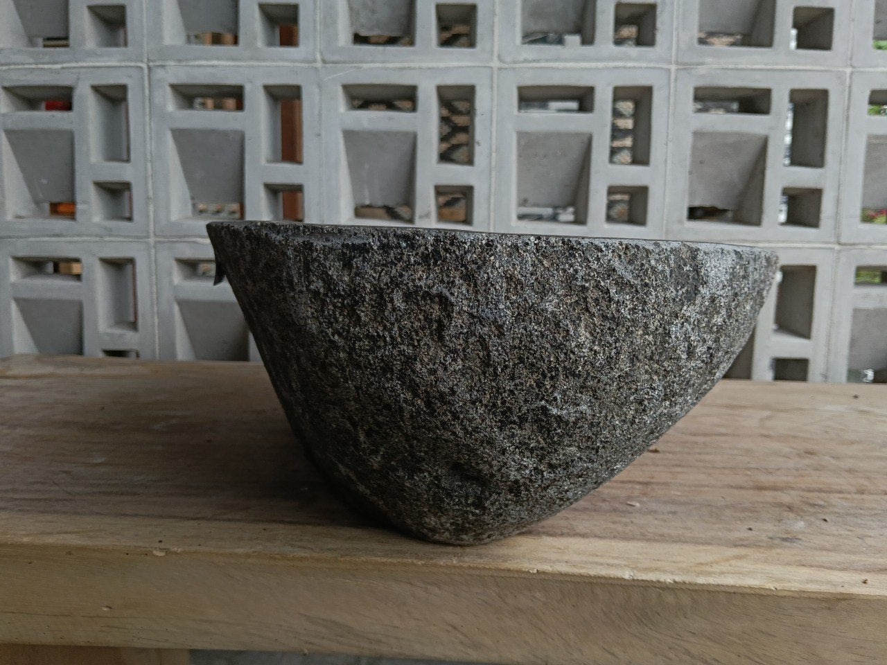 Right side of 6753-4937 handcrafted stone basin