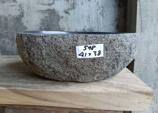 2. Front-side view of SKU 6548-1615 highlighting smooth dark gray basin.