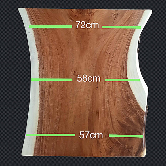 Suar Wood Slab – Unfinished Live Edge – Unique Piece – SKU ST1008