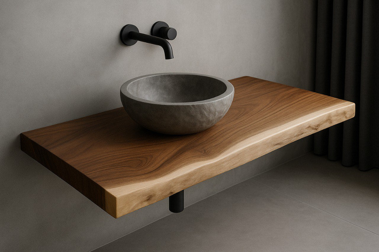 slab suar countertop 100cm medium size