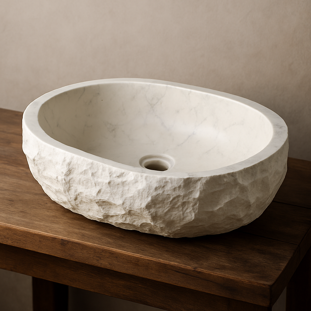 Beige Marble Sinks