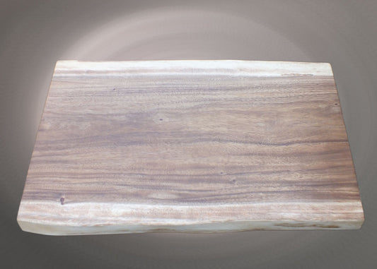 Top view of premium suar wood slab with OSMO oil finish – SKU ST1003


