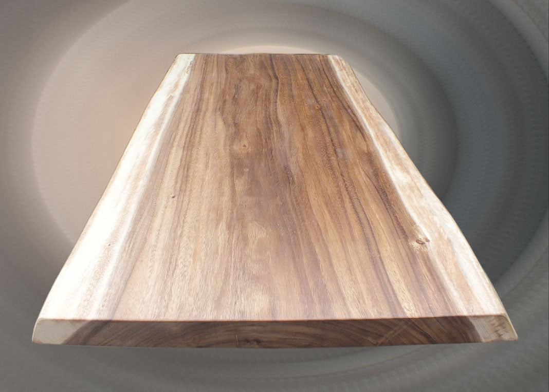 Right side view of suar wood slab with smooth finish – SKU ST1003

