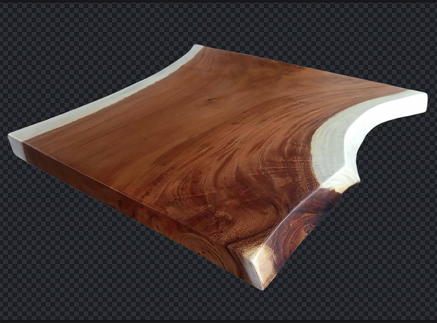 Suar Wood Slab – Unfinished Live Edge – Unique Piece – SKU ST1008