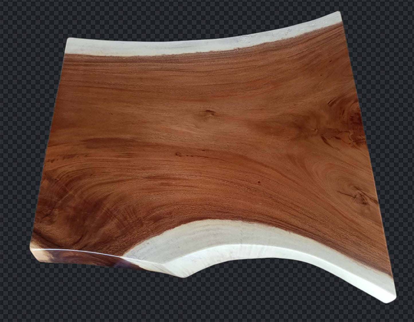 Suar Wood Slab – Unfinished Live Edge – Unique Piece – SKU ST1008