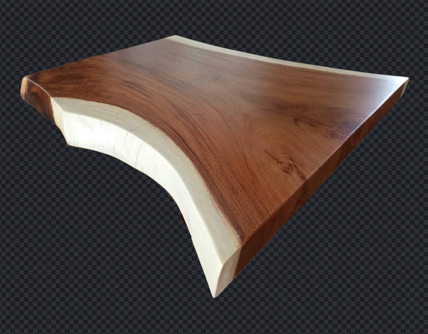 Suar Wood Slab – Unfinished Live Edge – Unique Piece – SKU ST1008