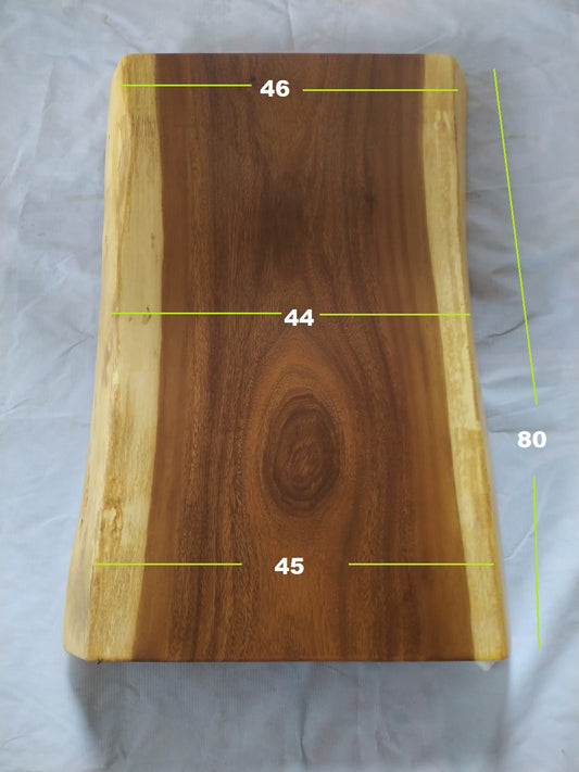 Suar Wood Countertop | 0011-454446 | 31.5″ Live Edge Solid Wood Slab