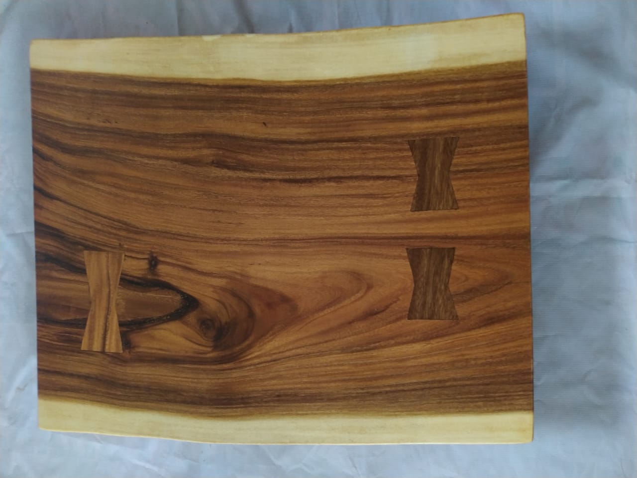 Suar Wood Countertop | 0012-586169 | 31.5″ Live Edge Solid Wood Slab