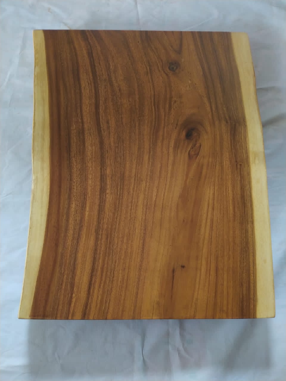Suar Wood Countertop | 0012-586169 | 31.5″ Live Edge Solid Wood Slab