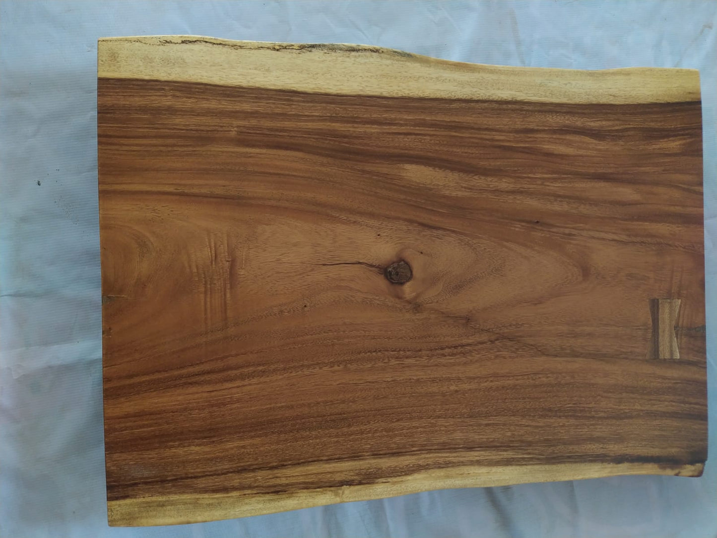 Suar Wood Countertop | 0014-505051 | 31.5″ Live Edge Solid Wood Slab