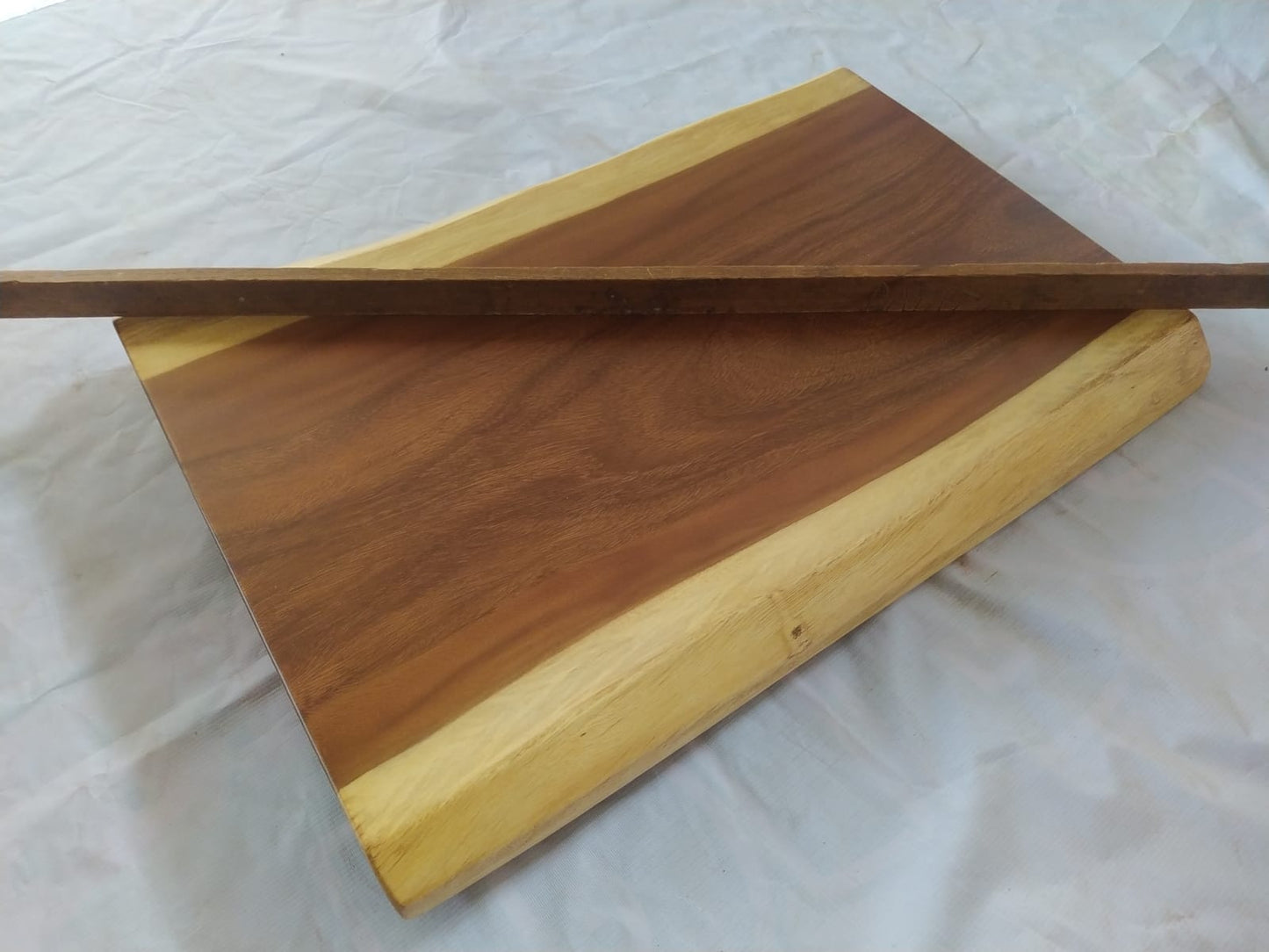 Suar Wood Countertop | 0016-525048 | 31.5″ Live Edge Solid Wood Slab