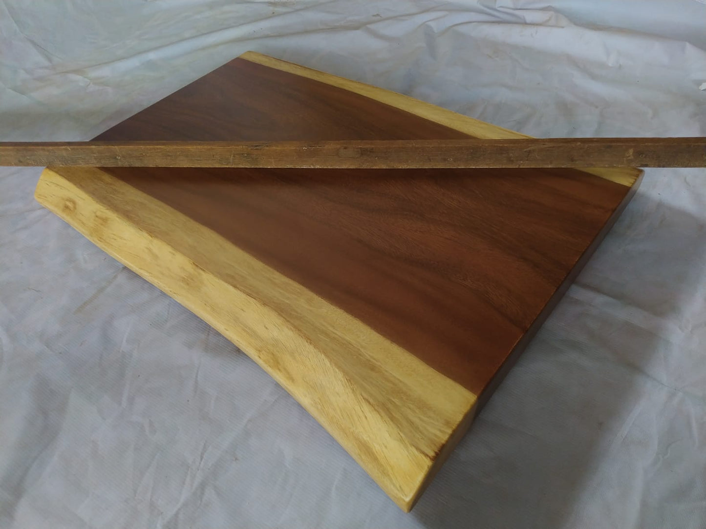 Suar Wood Countertop | 0016-525048 | 31.5″ Live Edge Solid Wood Slab