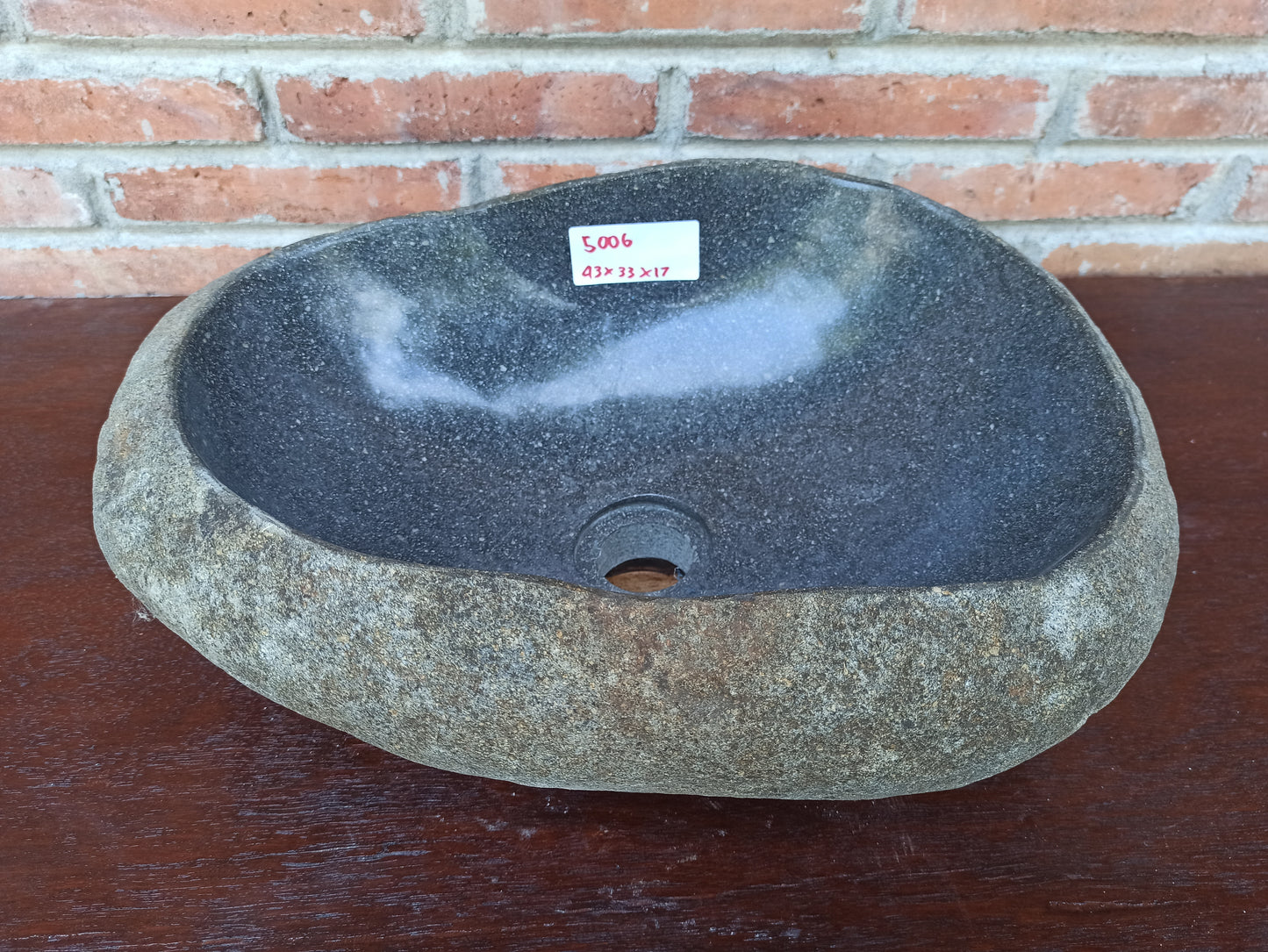 River Stone Sink | 5006-433317 | 17×13″