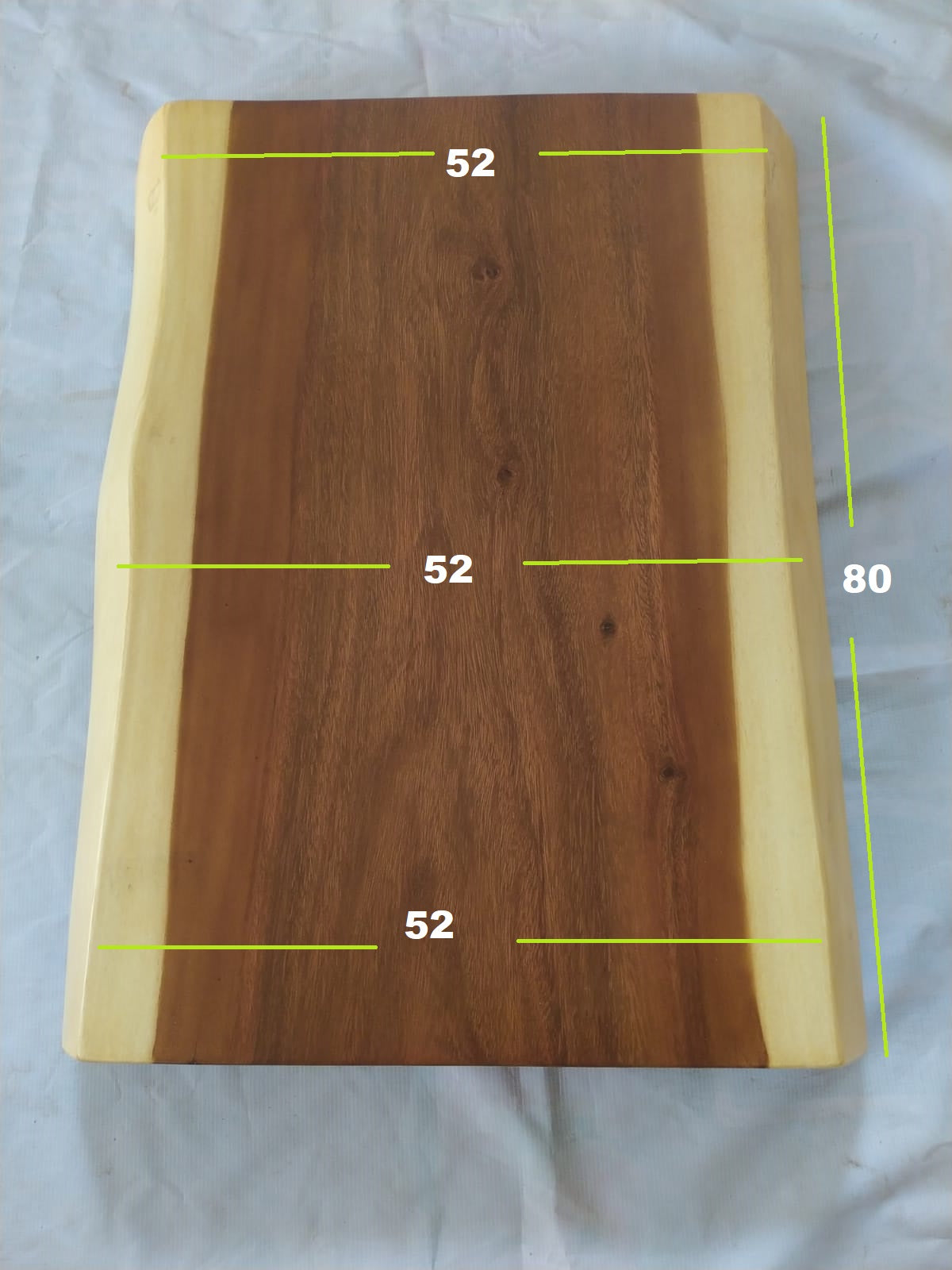 Suar Wood Countertop | 0018-525252 | 31.5″ Live Edge Solid Wood Slab