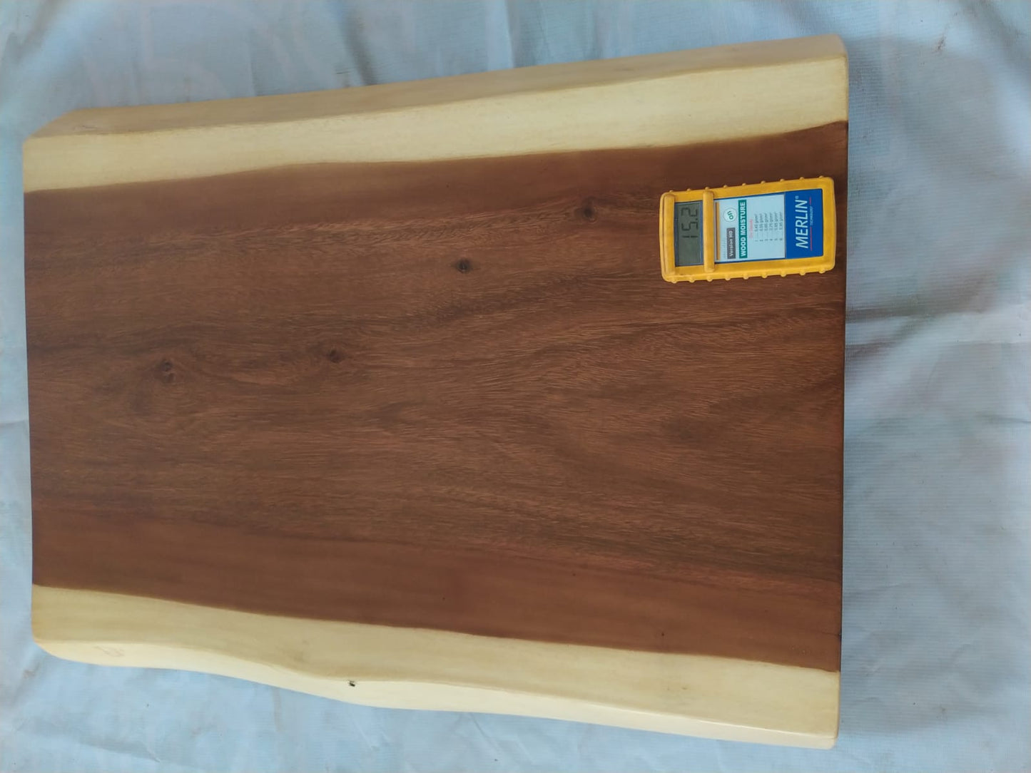 Suar Wood Countertop | 0018-525252 | 31.5″ Live Edge Solid Wood Slab