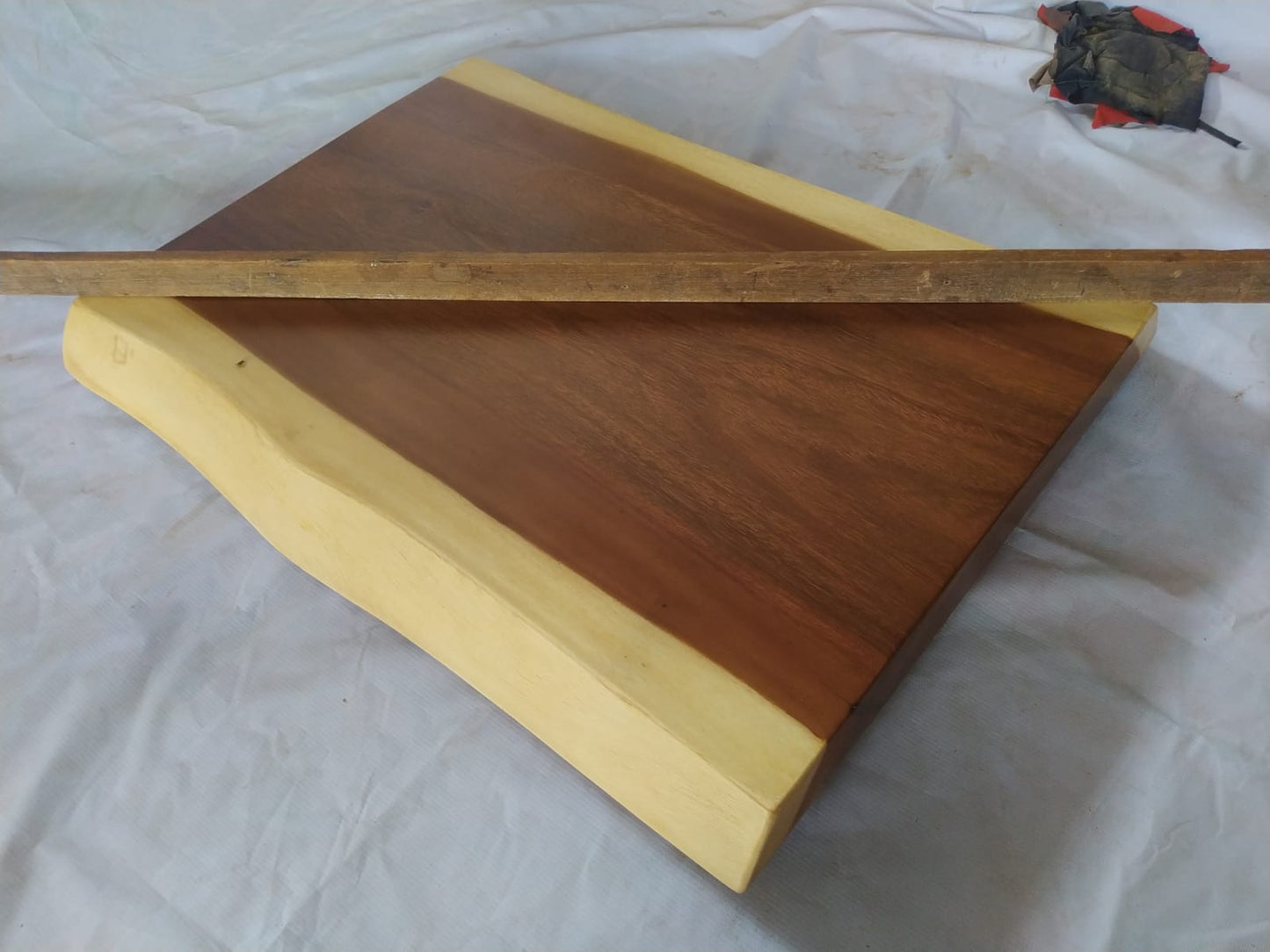 Suar Wood Countertop | 0018-525252 | 31.5″ Live Edge Solid Wood Slab
