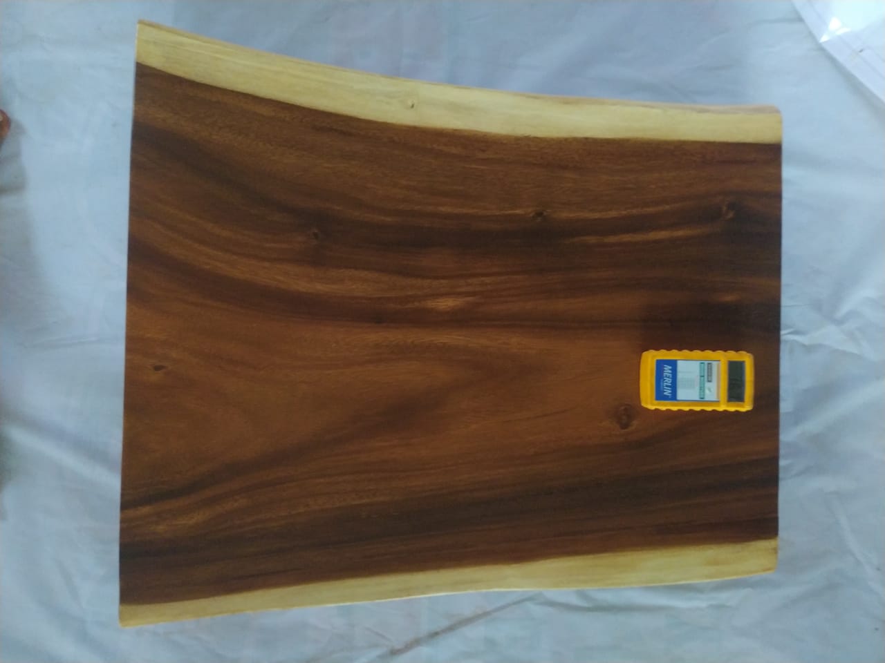Suar Wood Countertop | 0001-747168 | 39.5″ Live Edge Solid Wood Slab