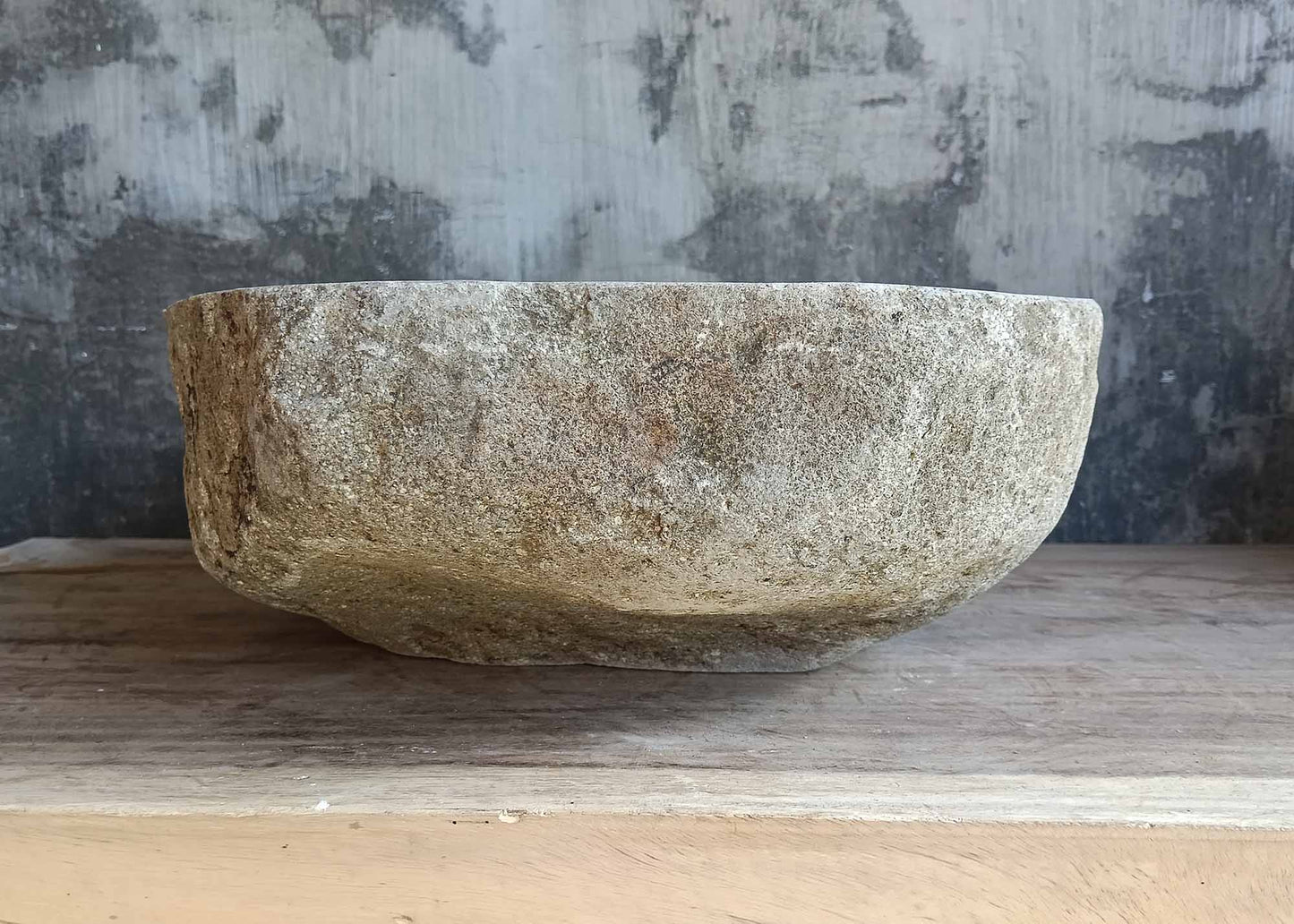 Right side of basin 6486-4538 highlighting asymmetrical oval shape
