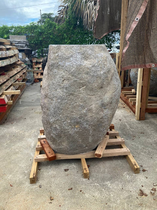 River Stone Pedestal Sink RSP001 (in stock)