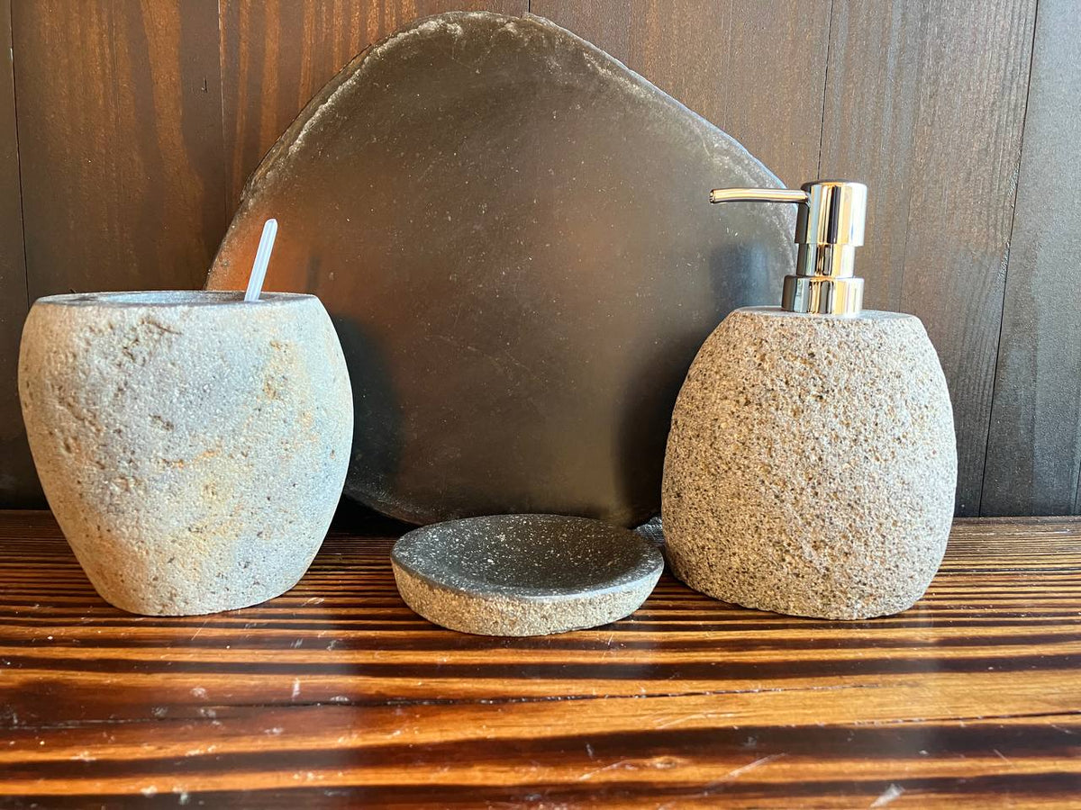 River Stone Bathroom Set RSBS002