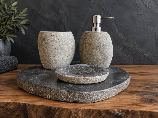 River Stone Bathroom Set RSBS001