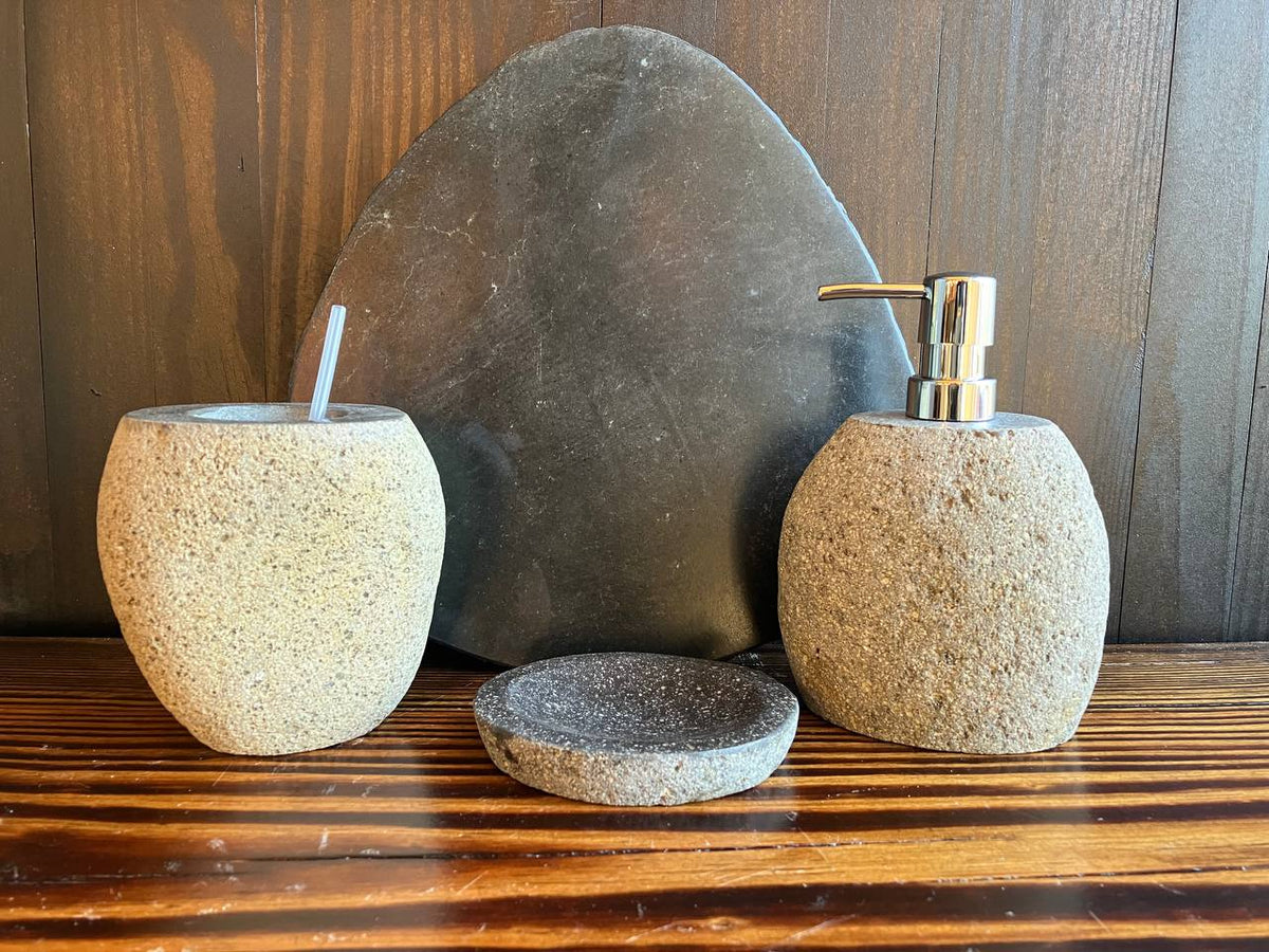 River Stone Bathroom Set RSBS005
