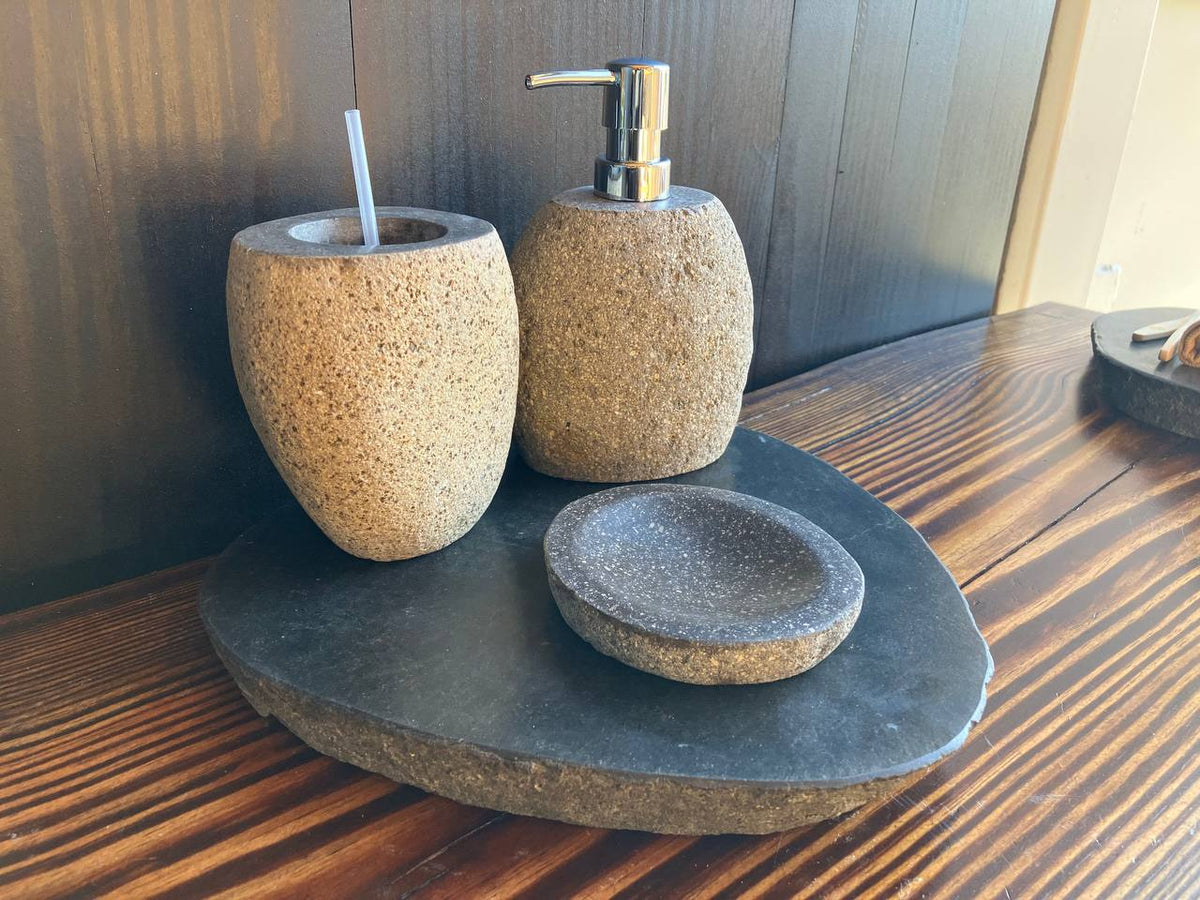 River Stone Bathroom Set RSBS005