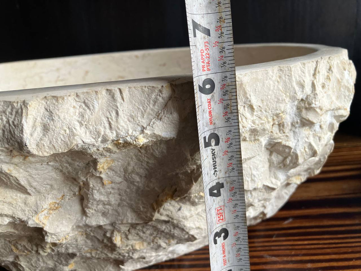 Marble Stone Sink MSS-002 | 17.5" × 13" × 6"