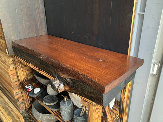Live Edge Vanity Top LEVT-001 – Live Oak – 46.5″ × 16″
