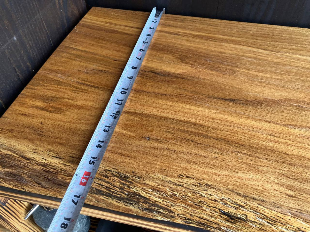 Live Edge Vanity Top LEVT-004 – Oak – 16–18″ × 46.25″