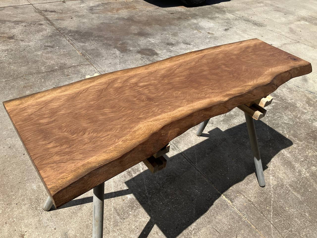 Live Oak live edge vanity top LEVT-010 with natural flowing grain