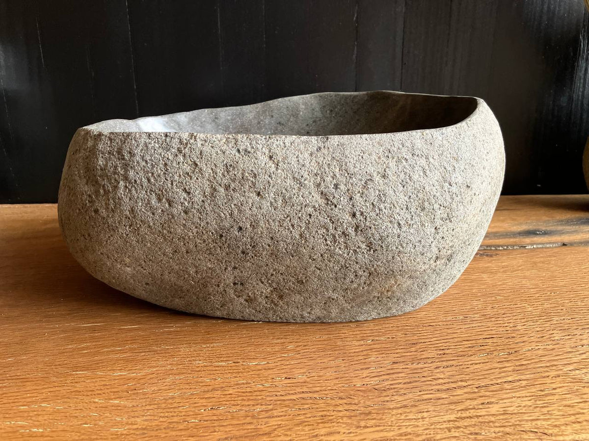 Natural River Stone Vessel Sink – RSS-048