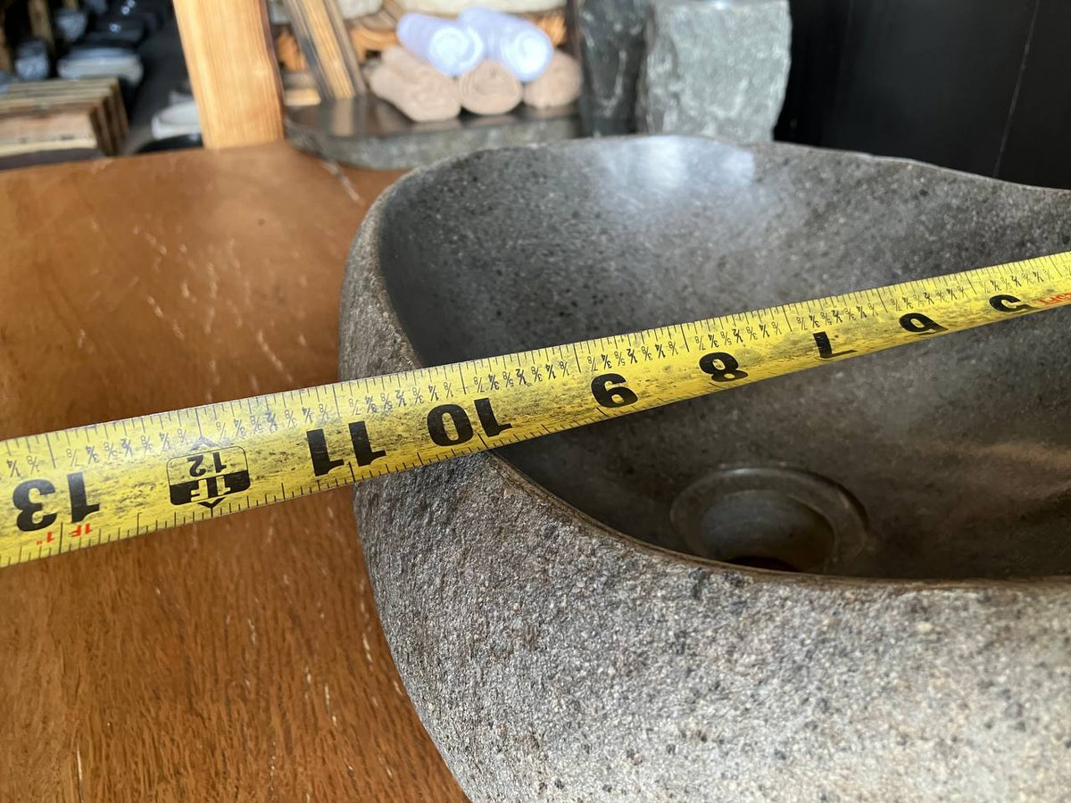 Natural River Stone Vessel Sink – RSS-048