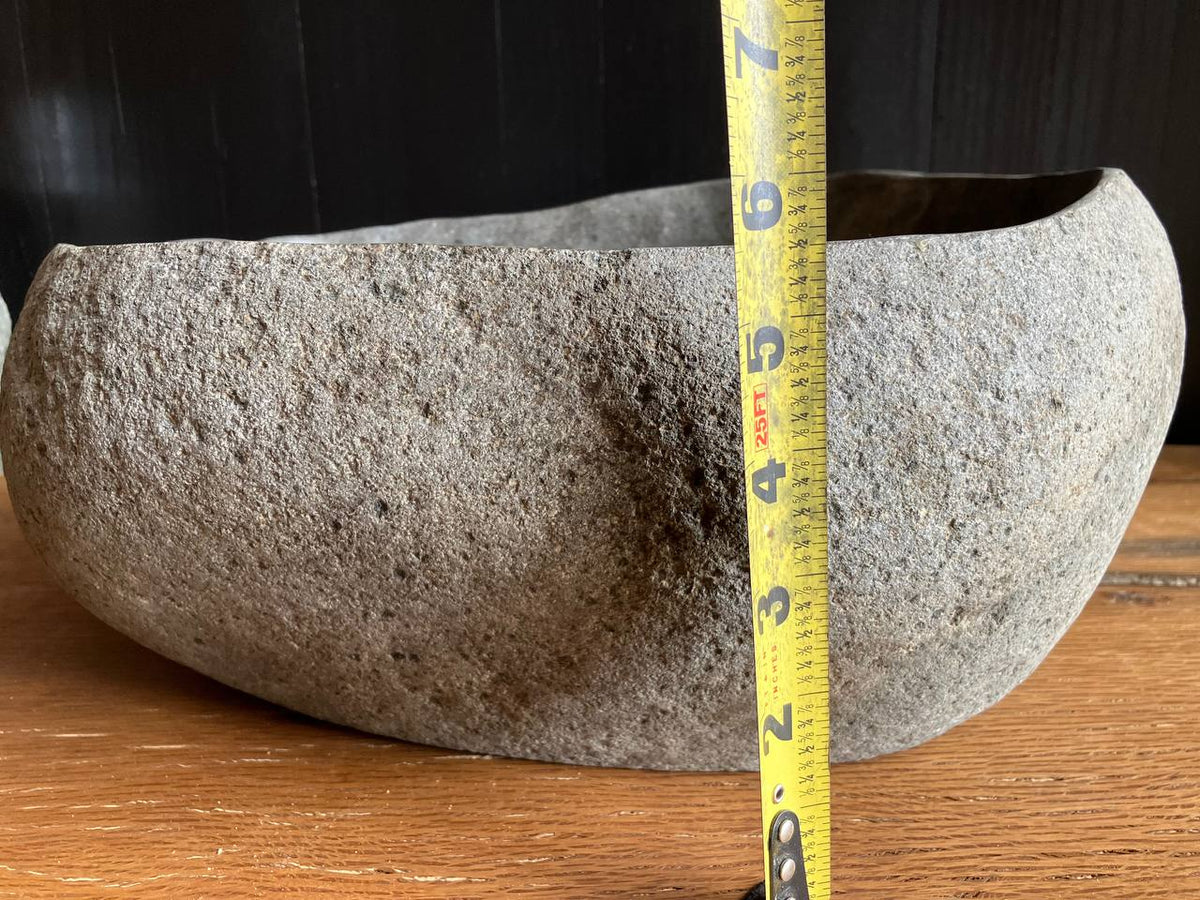 Natural River Stone Vessel Sink – RSS-048
