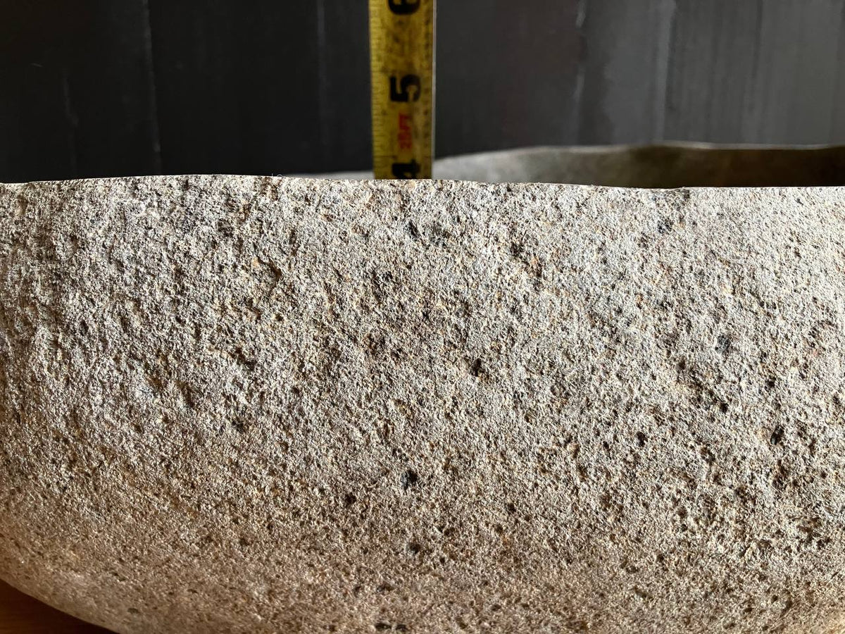 Natural River Stone Vessel Sink – RSS-048