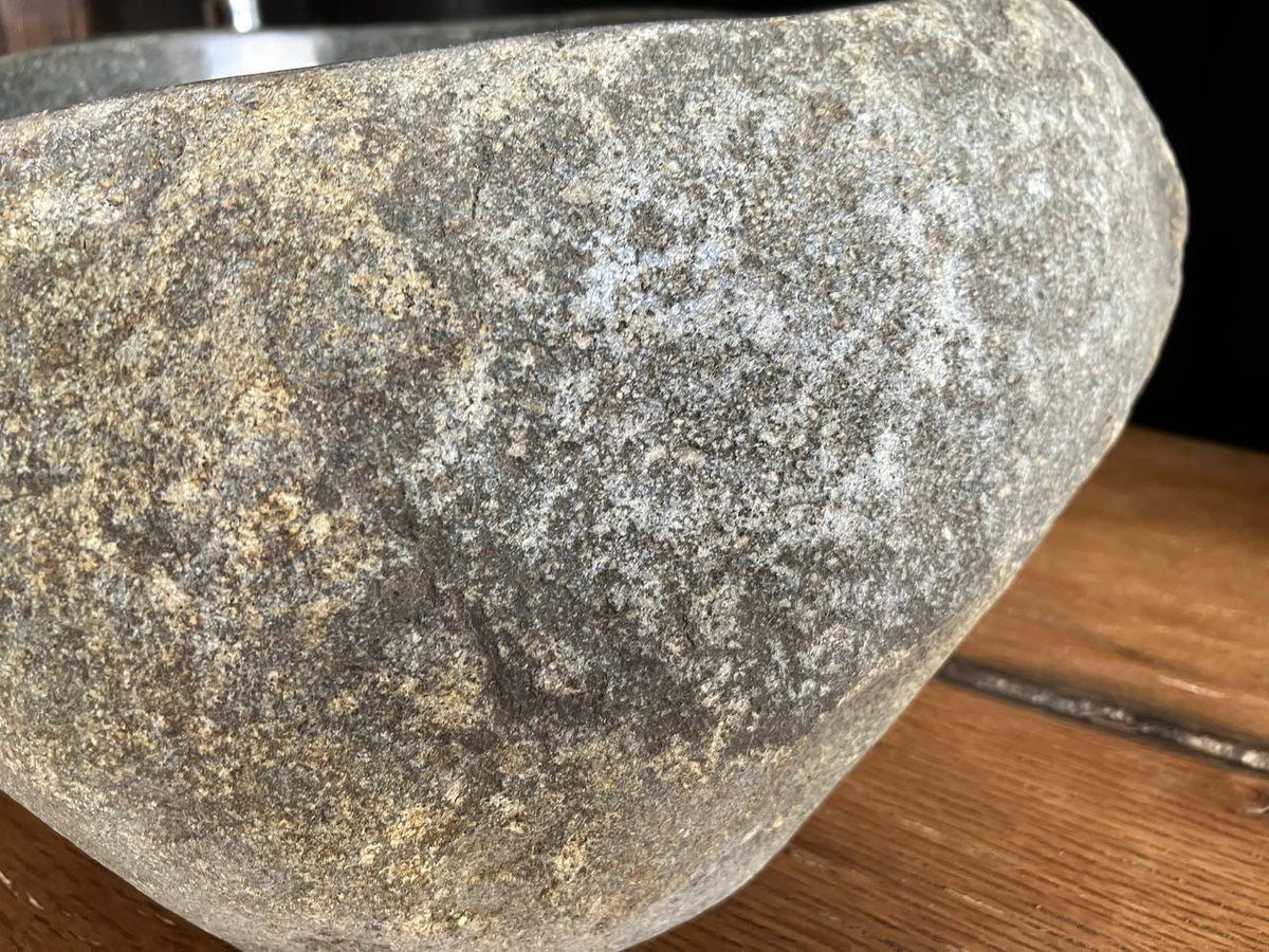 Dark Gray River Stone Vessel Sink – RSS-054